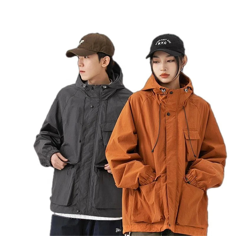FORMLESSNESS 2026 Ss Autumn Trendy Couple Hooded Jacket