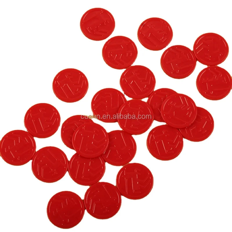 BSCI 2024 Cheap Eco-friendly Custom Plastic Token Coin