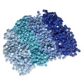Hot Sale Self-Adhesive DIY Crystal Glass Mosaic Creative Production Free Stone Scattered Particles for Hotel Room Decoration