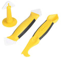 3 in 1 Caulk Remover and FinisherSilicone Remover Scraper Sealant Finishing Tool Caulk for Bathroom Kitchen Sealing