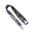 0.8 Inch Width Heat Transfer Lanyard with Snap Hook and Safety Release