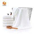 White 100% Cotton Luxury Hotel Bath Towel Sets 5 Star Spa Quality Sustainable Linen Hand Face Towels Adults Kids Absorbent