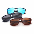 CONCHEN Manufacturer Plastic Shades Fashion Sports Cycling Sun Glasses UV400 Polarized OEM Custom Logo Square Sunglasses for Men