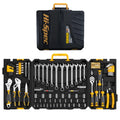 124pcs CR-V Metric Socket Other Hand Tool Set Imperial Wrench Vehicle Maintenance Toolkit with Hard Case From China