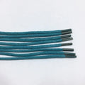 Free Sample Round Waxed Cotton Boots Shoelaces Transparent Plastic Tips Customizable Length Colorful Stylish for Leather Shoes