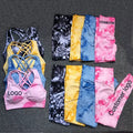 Sportswear Ladies High Waist Scrunch Butt Leggings Sport Bra Tie Dye Sport Suit Women Seamless Yoga Set