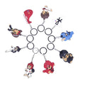 Factory Wholesale Small Gifts Soft Rubber Cartoon PVC Taekwondo Karate Martial Arts Key Chain