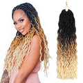 Gypsy Goddess Faux Locs Goddess Gypsy Locs Crochet Wave 18 Inch Gypsy Crochet Hair Faux Locs Hair Extensions