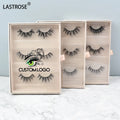 Private Label 3pairs Makeup Lahes Lashcases Lashbook Lashpackaging Custom  5 Pairs/10pairs Lashbox Packaging