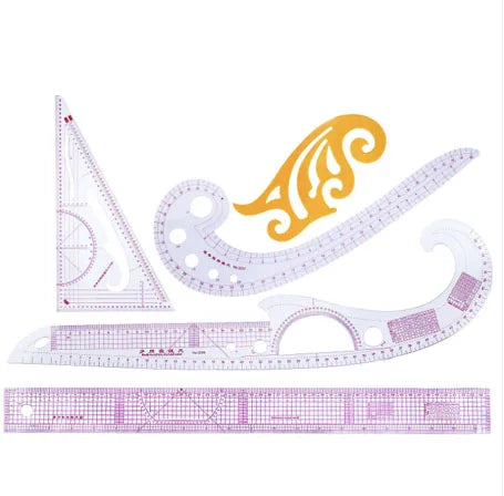 Wholesale Multi-function Curve Rulers Clothing Design Ruler Clothing Sample Sewing Ruler