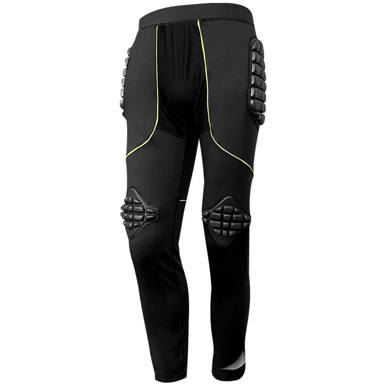 3D Soccer Armor Bodyshield Padded Compression Short Goalkeeper Soccer Jersey Goalkeeper Padded Pants