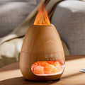 2026 New Product Household Tabletop Appliances Flame Fire Aroma Humidifier Diffuser Flame Aroma Diffuser