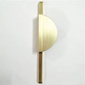 Modern Brass Wardrobe Handle Cabinet Drawer New Arrival Zinc Alloy Gold Pull Handles