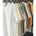 High Quality Custom Logo 260 Gsm 100% Cotton Blank Tshirt Drop Shoulder Oversize T-Shirt for Men