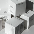 Custom Eco-Friendly Cardboard Packaging for Perfume Recyclable Gold Foil Embossed Box with Logo for Face Cream Nail Polish Oil