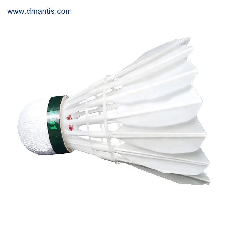 Manufacturer China Anhui Shuttlecock Goose Natural Feather Air Badminton BWF Approved for Training and Competition