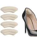 High Heel Insoles Adhesive Heel Grips Liner Pads -Anti-Slip Shoe Cushion Inserts for Size Adjustment & Foot Pain Relief