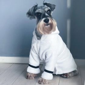 Multicolor Pet Bathrobe Drying Coat Dry Fast Microfibre Dog Bathrobe Towel Super Absorbent Hooded Pet Pajamas Bathrobes for Dogs