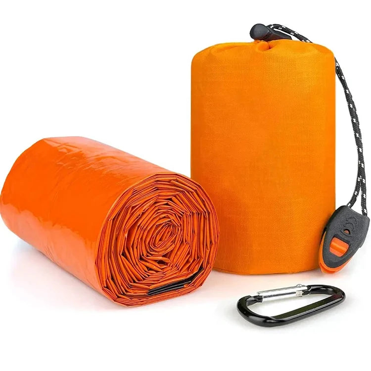 Emergency Bivy Sacks Survival Sleeping Bag Mylar Thermal Bivvy Emergency Sleeping Bag