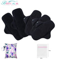 New Set of Pure Cotton Sanitary Menstrual Period Pad Daily Night Use Waterproof Leak Proof Washable Free Chemical