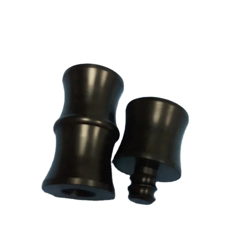 Xmlivet Black ABS Flat Type Radial Pin Billiards Cue Joint Protectors 3/8-8 Pool Cue Stick Joint Billiards Accessories