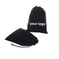 5*7CM Custom Drawstring Velvet Jewelry Pouches Bags Trendy Drawstring Bags Mobile Accessories Packaging Holiday Gift Bags