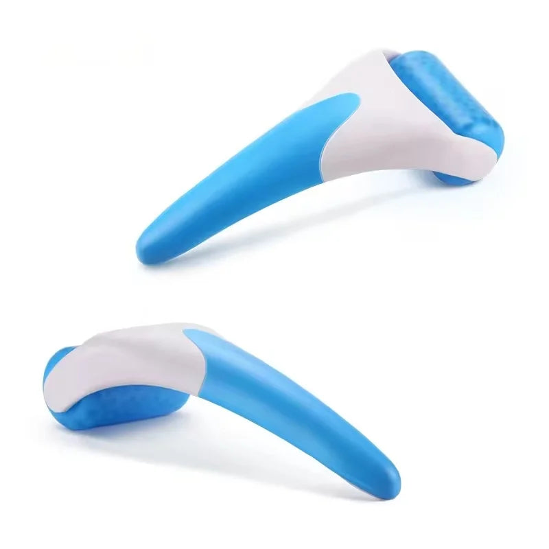 Custom Logo Cooling Face Massager Derma Rolling System Ice Roller for Face Eyes Puffiness Migraine Pain Relief