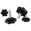 China Factory OEM Plastic Torx Plum Blossom Star Head Thumb Knob Screw