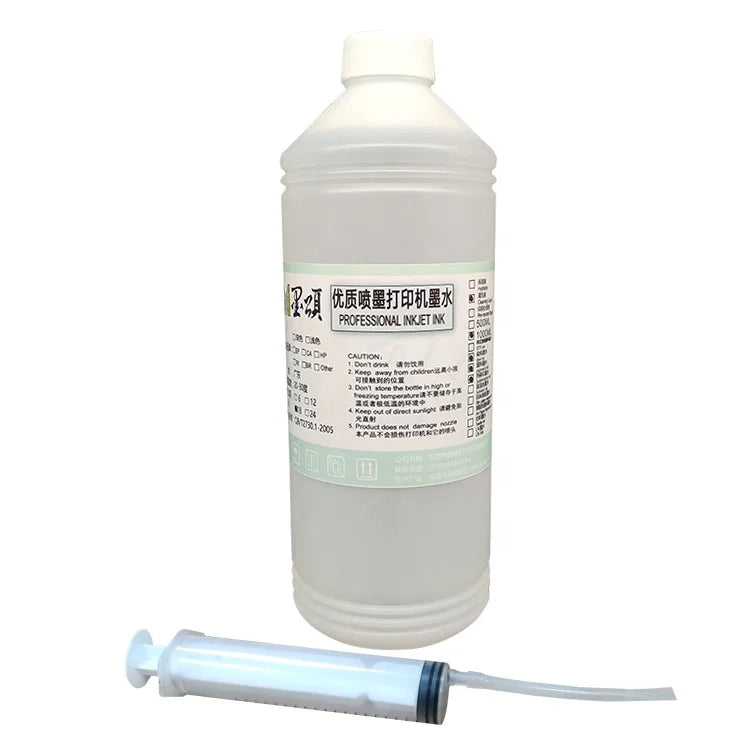 1000ML/Bottle Solvent Cleaning Liquid for Epson Inkjet Printer Cleaning Fluid Use for Cartridge and Print Head