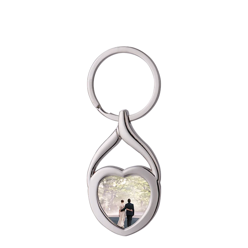 7-day Dispatch Key Holder Souvenir Gifts Fast Customization Sublimation Blank Metal Keychain