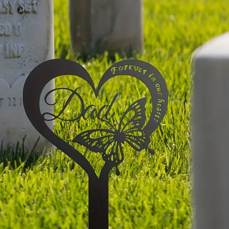 Custom Markers Memorial Cross Signs Marker Memorial Grave Markers Angel Metal Stake