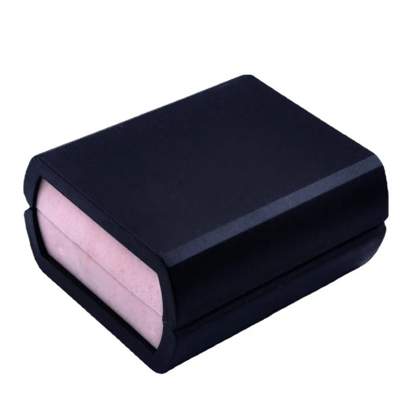 Luxury Cufflinks Black Box Cuff Link Tie Clips Set Storage Packaging Gift  Box Jewelry Display