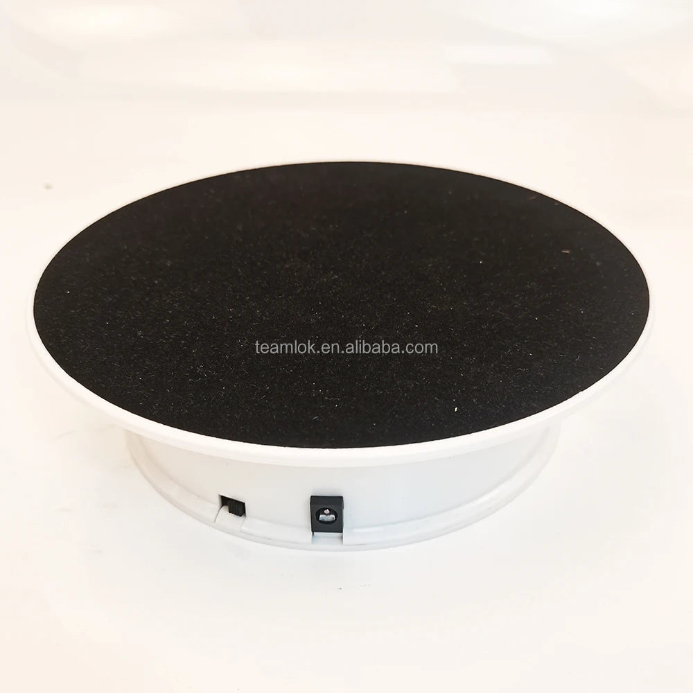 Turntable Display Show case |battery Powered Rotating Display Stand