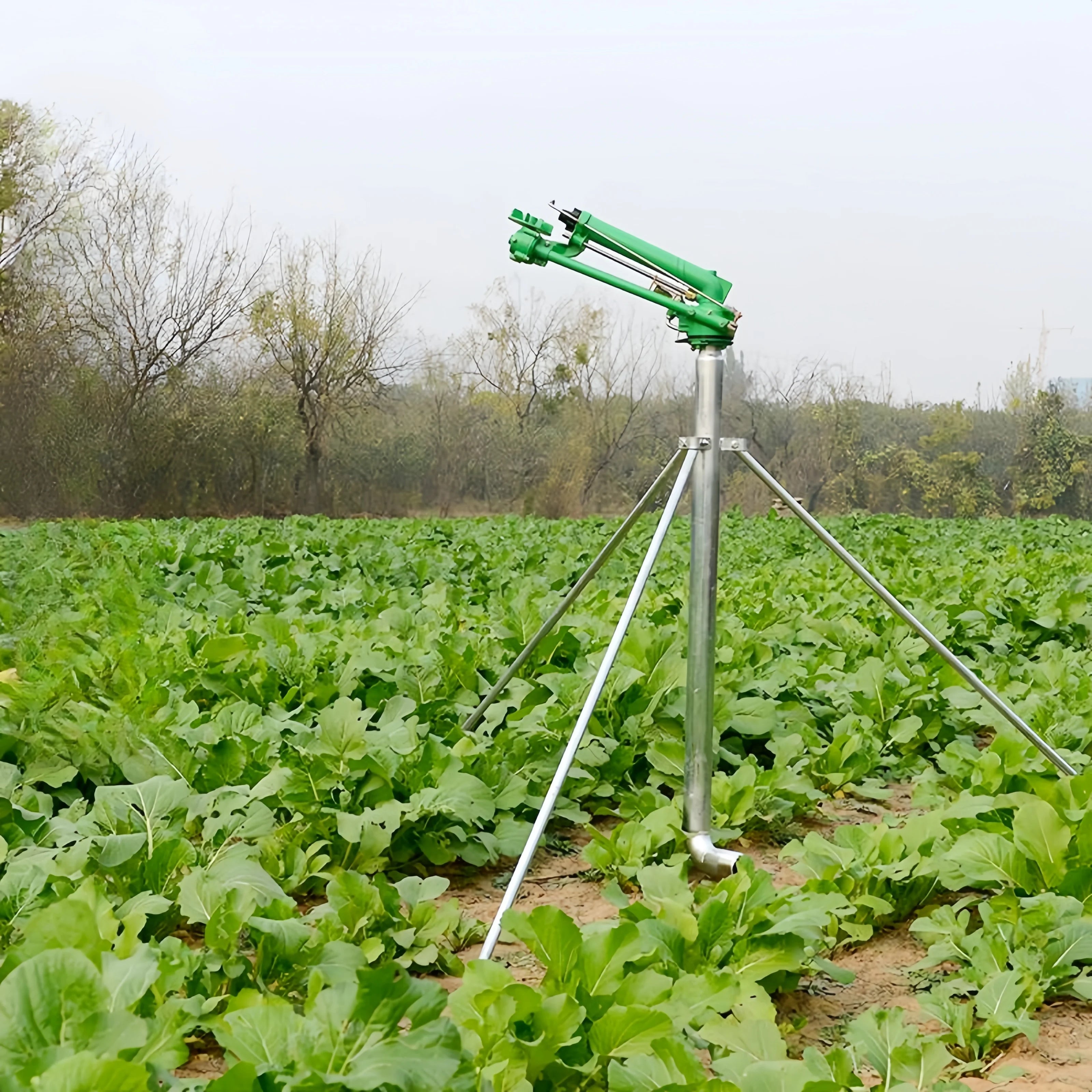 Titans 360 Gear Drive Adjustable Rain Gun Sprinkler for Farm Agricultural Watering & Garden Irrigation System