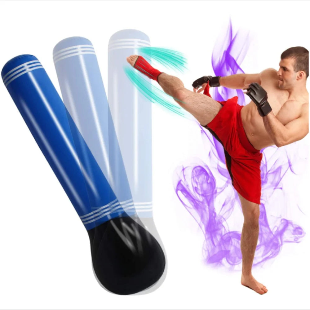 Fun Activity PVC Inflatable Punching Bag with Water Filling Heavy Duty Boxing Target for Kids & Adults