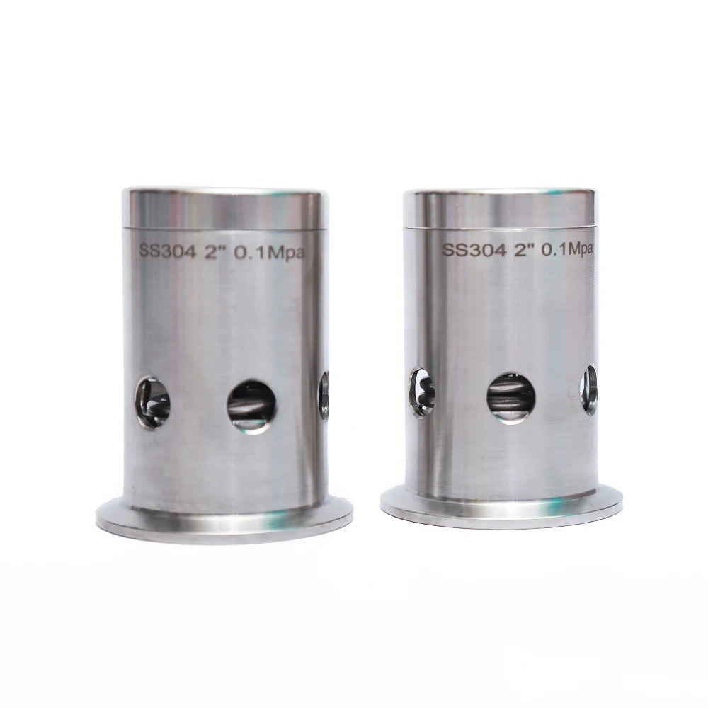 Hot Sales 2 Inch PVRV Manual Breathing Exhaust Valve for Food Processing for Gas Media Safety Structure