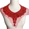 Hot Sale  Many Colors Fashion Wedding Rhinestone African  Necklace  Patches Appliques Sew on for  Party DIY or Clothes