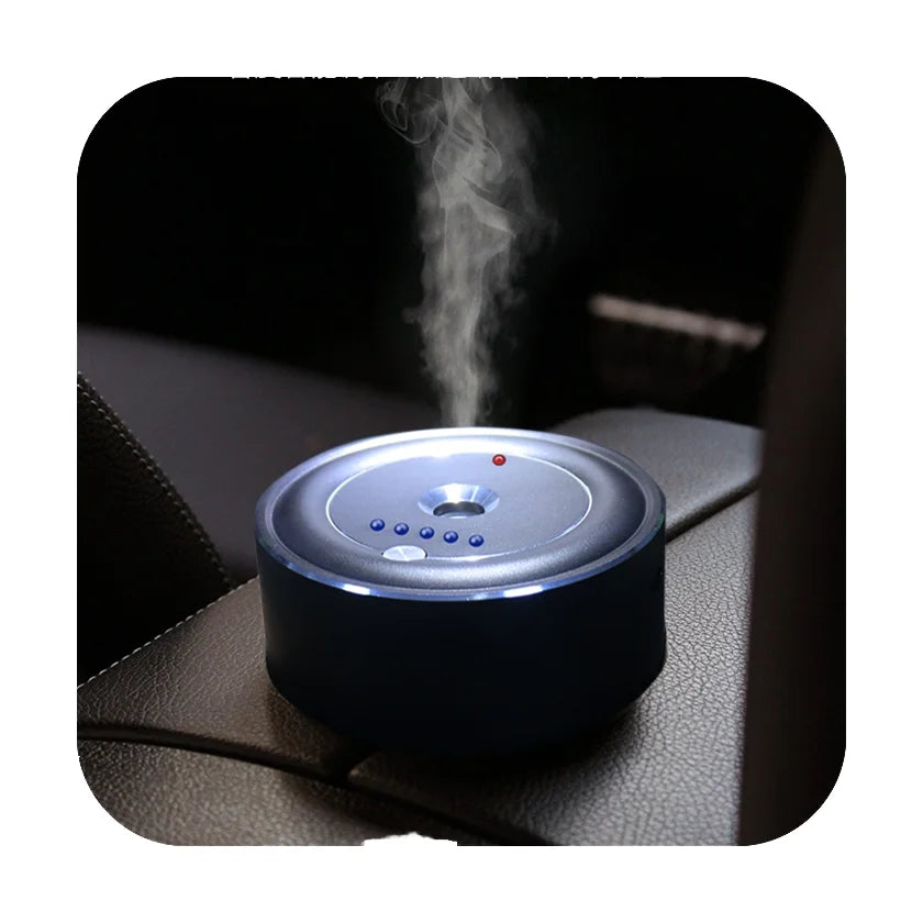 Luxury Mini Aroma Diffuser Pure Essential Oils Battery Rechargeable Usb Waterless Aromatherapy Car Diffuser