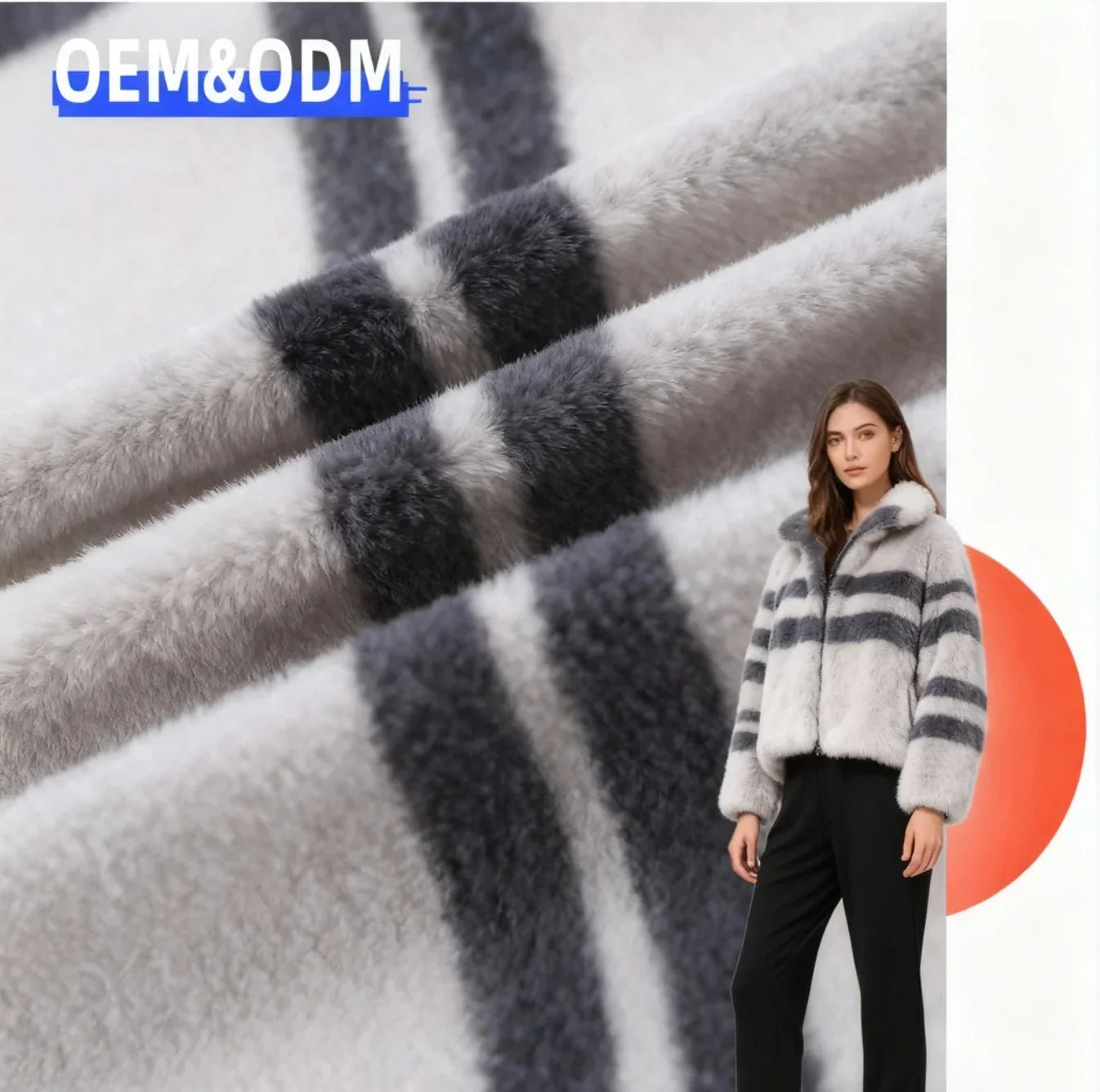 Hot Sale Comfortable Soft Knitted Thermal Warm Micro Polar Fleece Fabric for Winter Coat