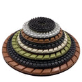 Grit 30-3000 Wet Use Polishing Pads for Granite Marble Quartz  for USA Market