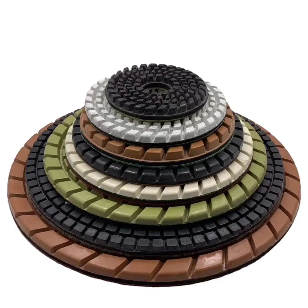 Grit 30-3000 Wet Use Polishing Pads for Granite Marble Quartz  for USA Market