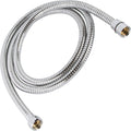 60 Inch Flexible Shower Hose - Extra Long Stainless Steel Double-Buckle for Handheld Showerhead Brushed Nickel