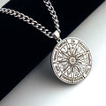 New Styles Tetragrammaton Pendant Necklaces Nine Hells and Layer Rulers Solomon Seal Pendant Kabbalah Amulet Necklace