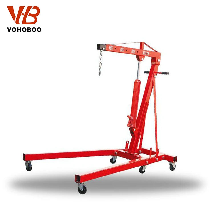 Wholesale 0.5ton 1ton 1.5ton 2ton Engine Workshop Foldable Hydraulic Crane