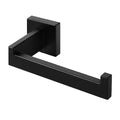 Best Selling Luxury Stainless Steel Bathroom Stand Modern Luxury Paper Holder for Toilet Tissue Square Silver Holder Black