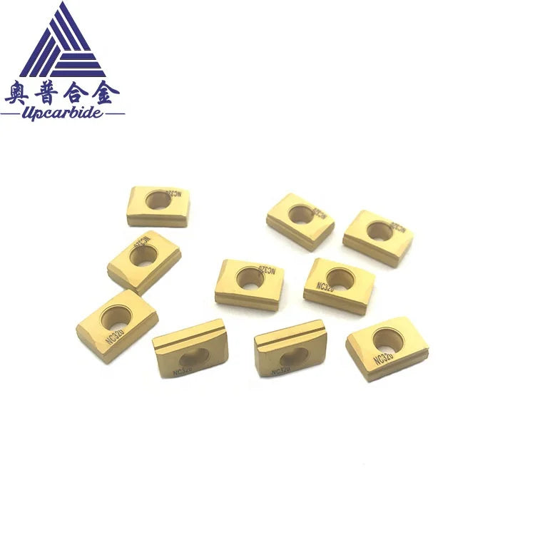 Customizable OEM NC320 R420.37-07T3 Tungsten Carbide Milling CNC Insert with CVD Coating