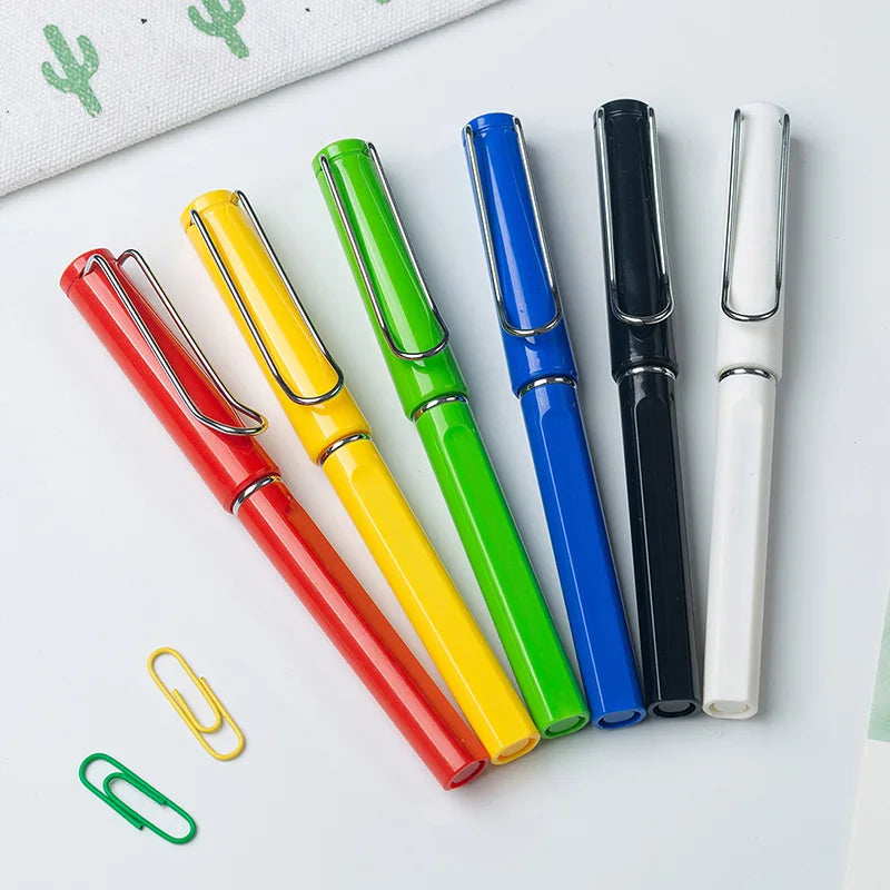 Hot Selling 0.5 mm Plastic Gel Pen New Design Yellow Sports Logo Ballpoint Pen Best Price Promotional Colorful Gel Pen