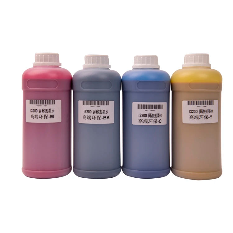 Eco Solvent Based for for DX5 Galaxy/Galaxy TEE Printers-Digital Printing 100% Compatible 1 Liter Bottle Refill