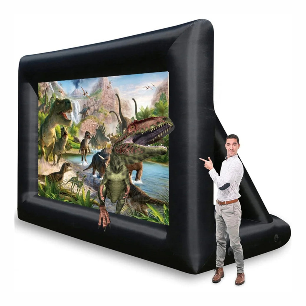 Best Selling 16:9 Full Size Projector Screen Floor Rising
