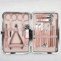 18pcs Wholesale Top Quality Women Man Nail Beauty Tools Travel Manicure Set